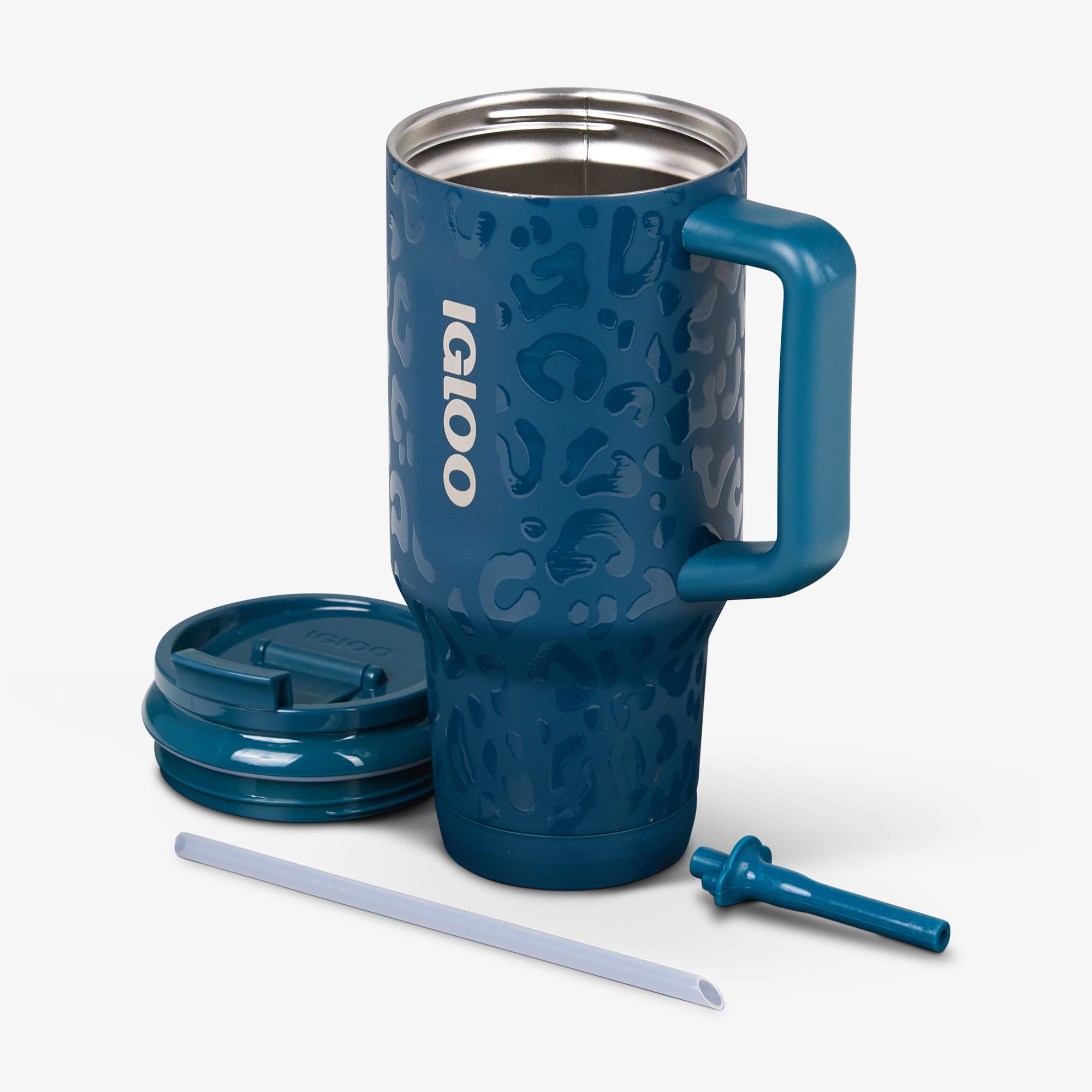 NFL 32 Oz Leopard Flip ‘n’ Sip Travel Mug - Image 73