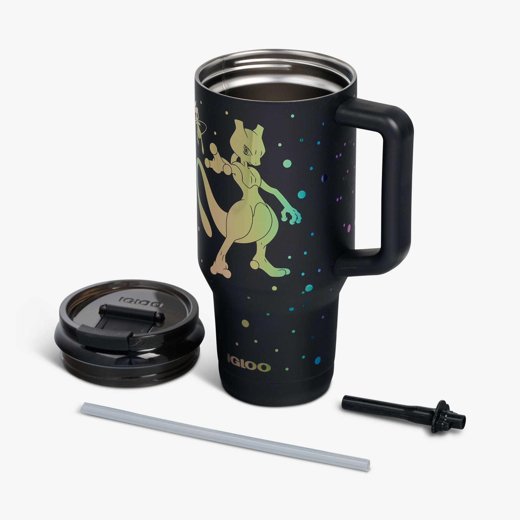 Pokémon Mew & Mewtwo 32 Oz Travel Mug - Image 3