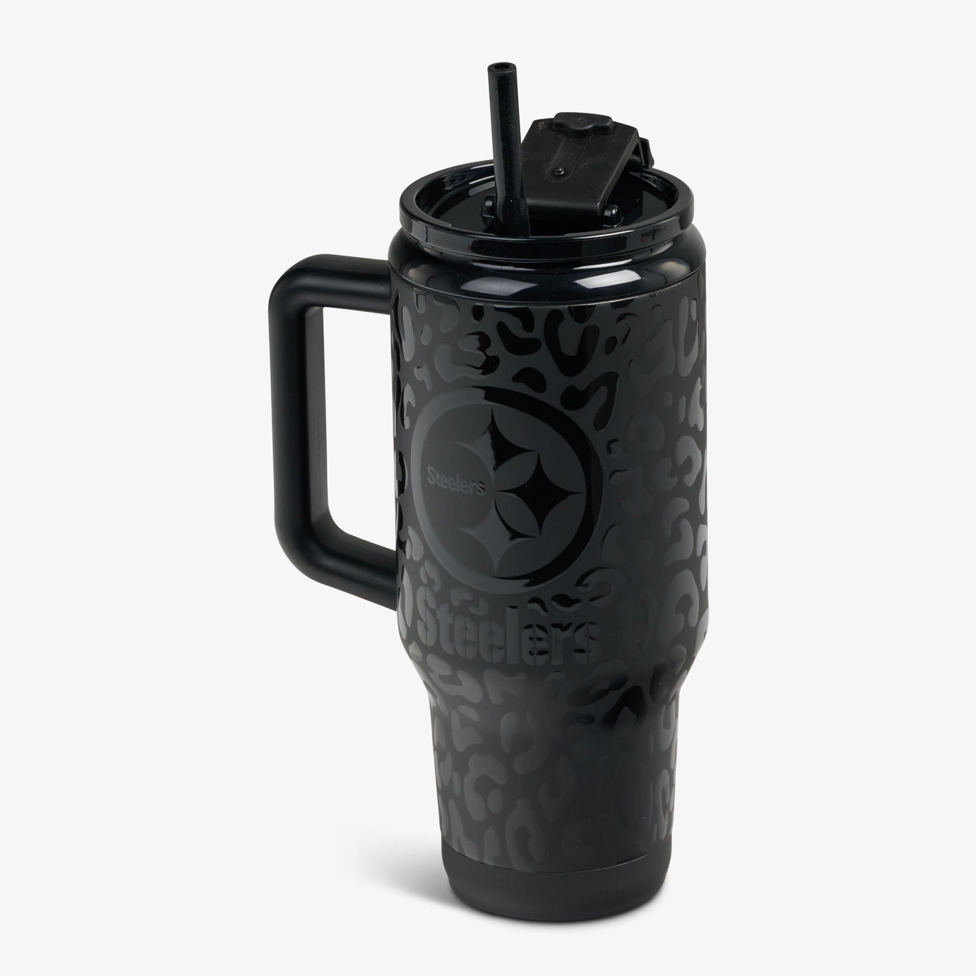 NFL 32 Oz Leopard Flip ‘n’ Sip Travel Mug - Image 16