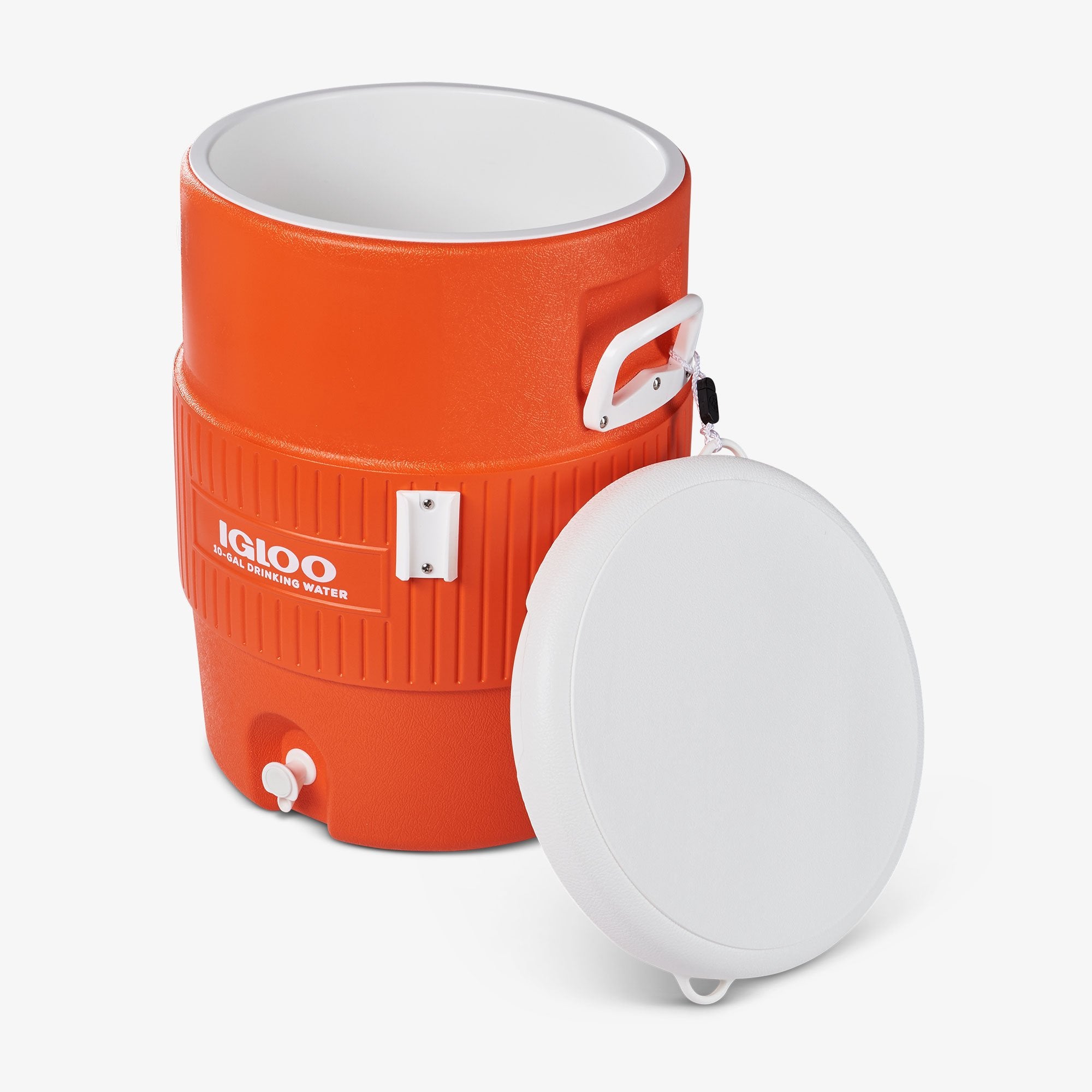 10 Gallon Seat Top Water Jug With Cup Dispenser - Image 3